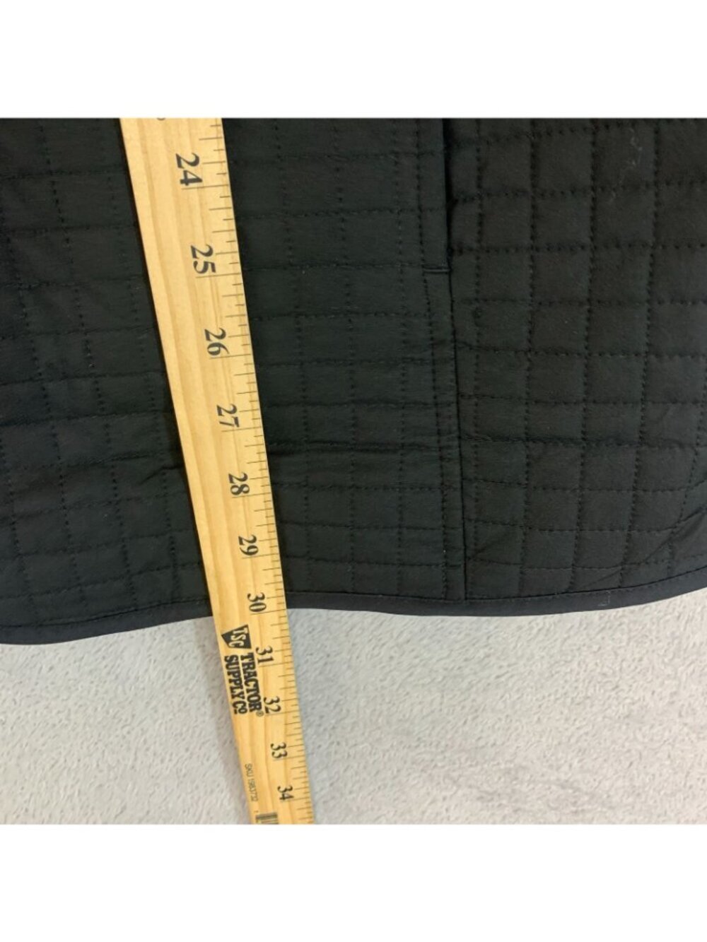NWOT Lands' End  Women's XL Black Quilted Hooded Jacket - Picture 6 of 13
